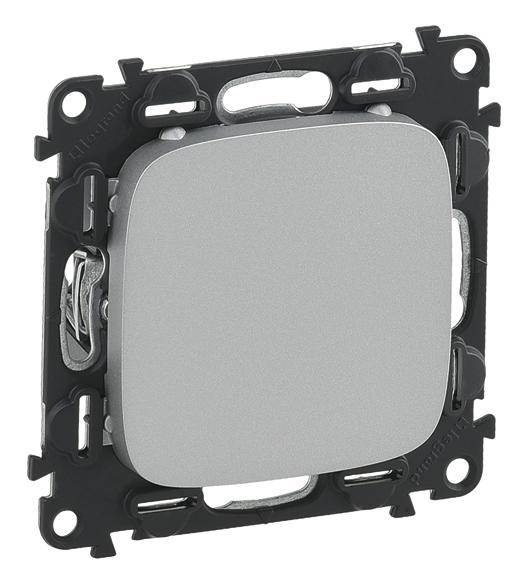 Legrand Abdeckung Valena Life Allure Aluminium 755187 1St.