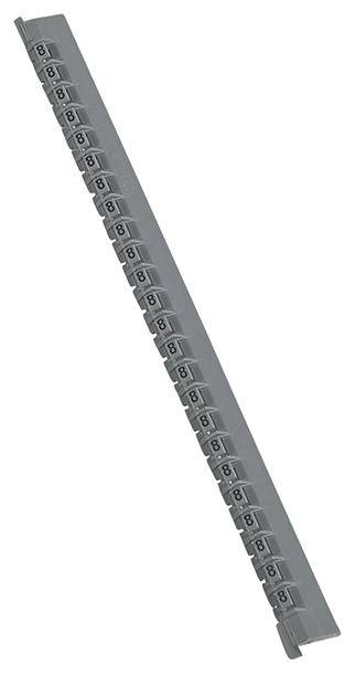 Legrand 037804 Kennzeichnungsclip Aufdruck 8 Außendurchmesser-Bereich 0.80 bis 2.20mm 037804