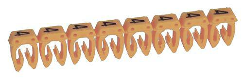 Legrand 038234 Kennzeichnungsclip Aufdruck 4 Außendurchmesser-Bereich 3.80 bis 5mm 038234
