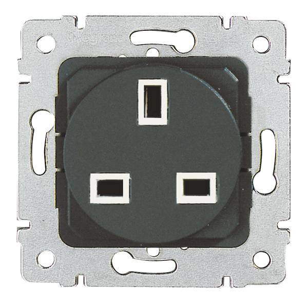 Legrand Steckdose Galea / Pro21 Grau 775849 1St.