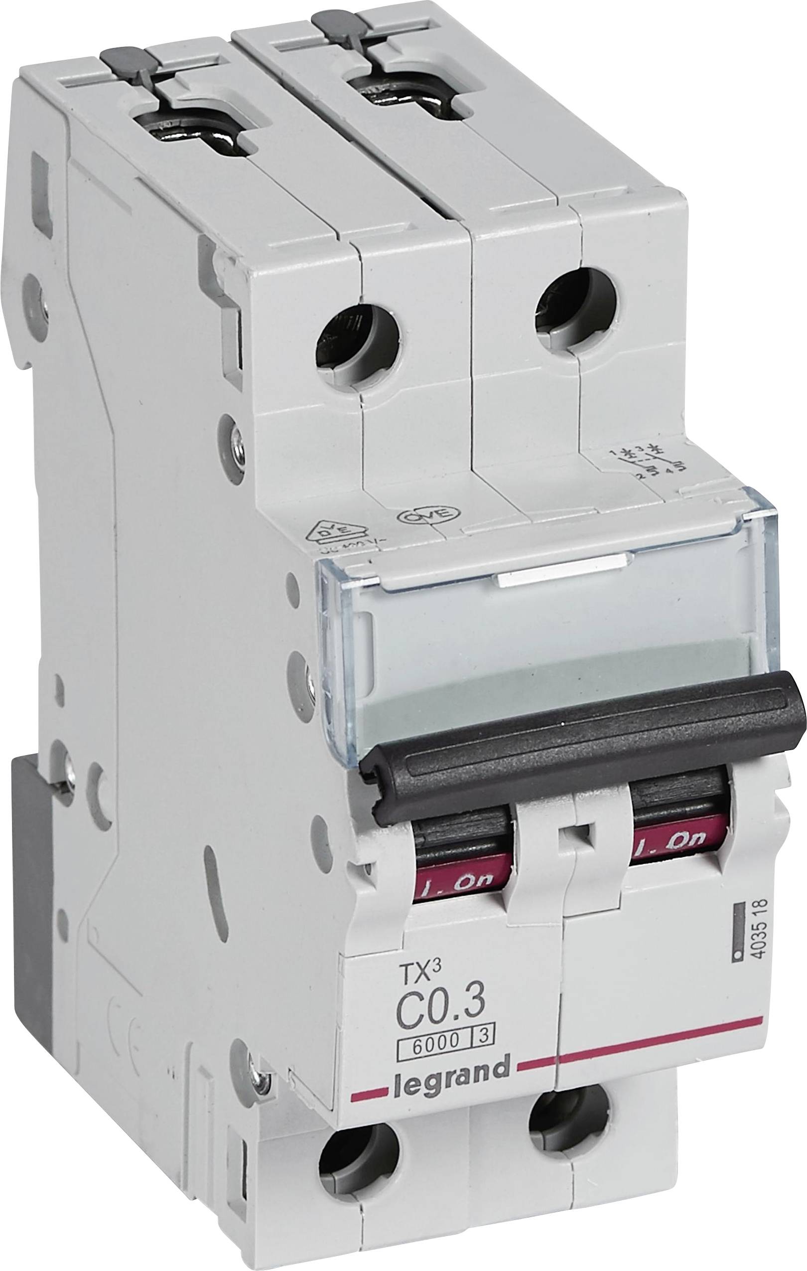 Legrand 403518 403518 Leitungsschutzschalter 0.3A 400 V/AC