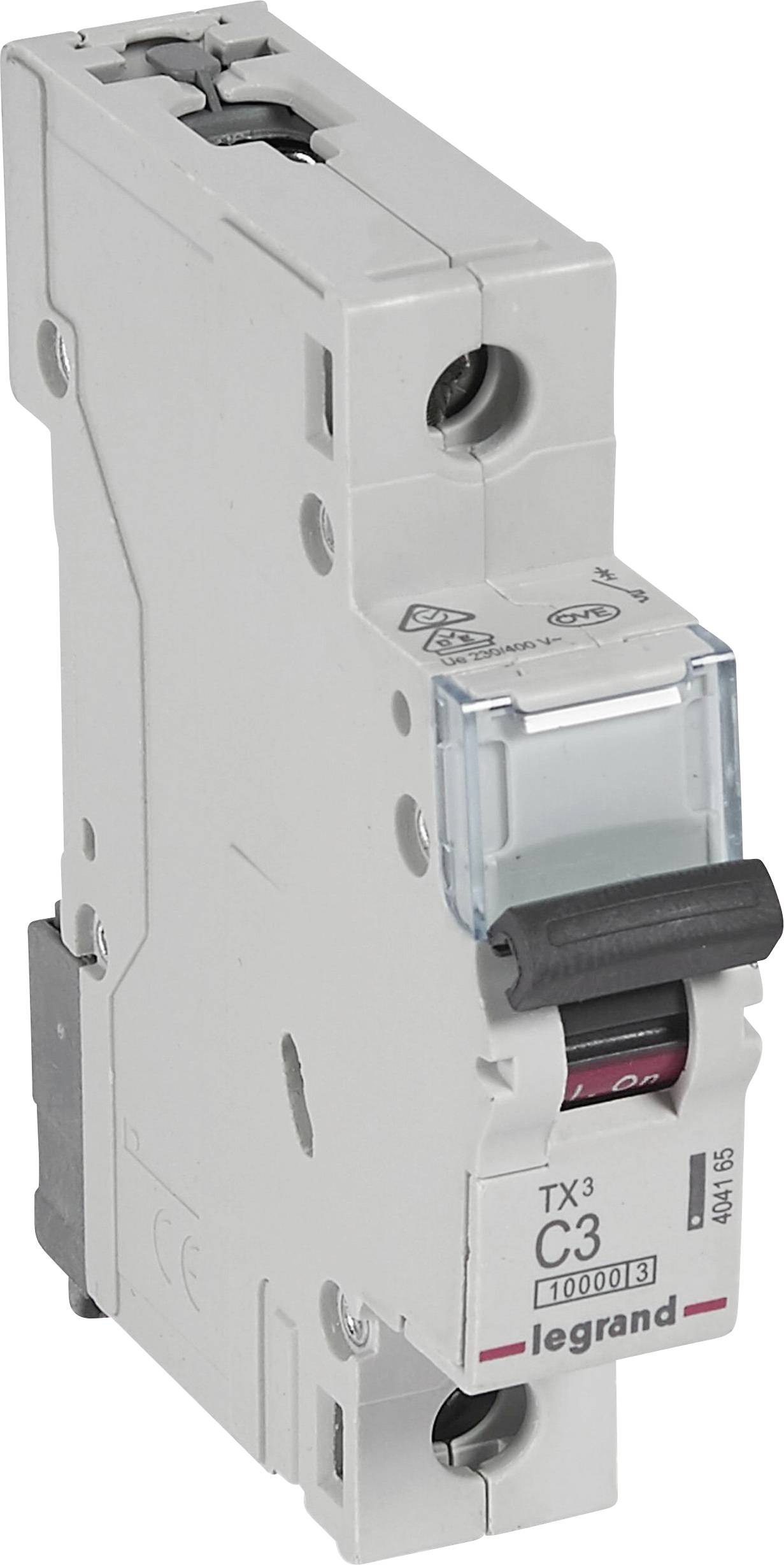 Legrand 404165 404165 Leitungsschutzschalter 3A 230 V/AC, 400 V/AC