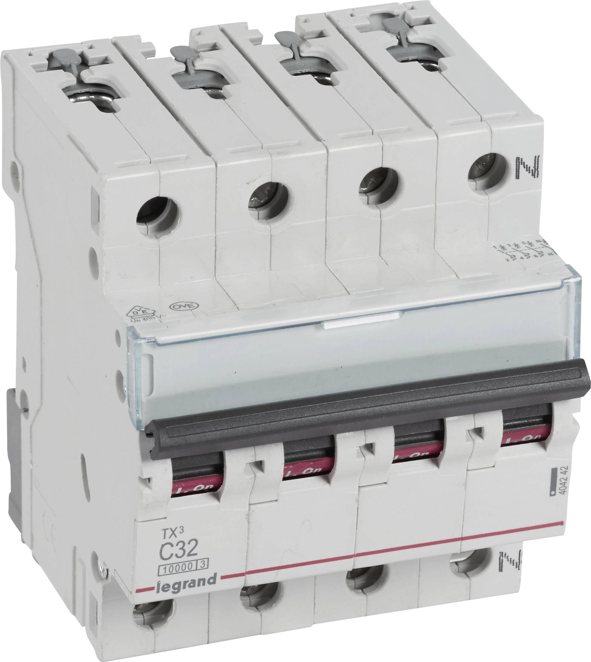 Legrand 404242 404242 Leitungsschutzschalter 32A 400 V/AC