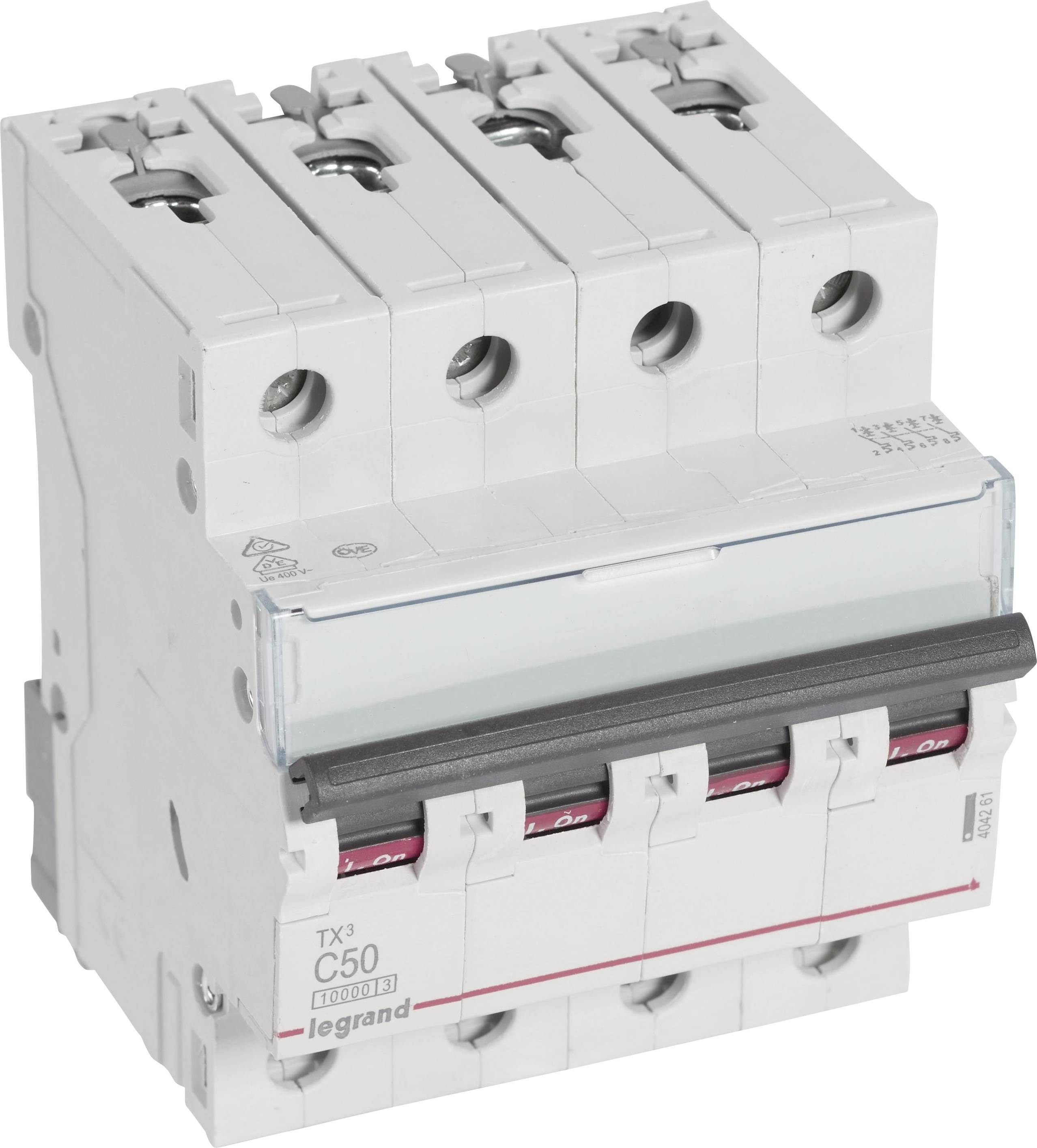 Legrand 404261 404261 Leitungsschutzschalter 50A 400 V/AC