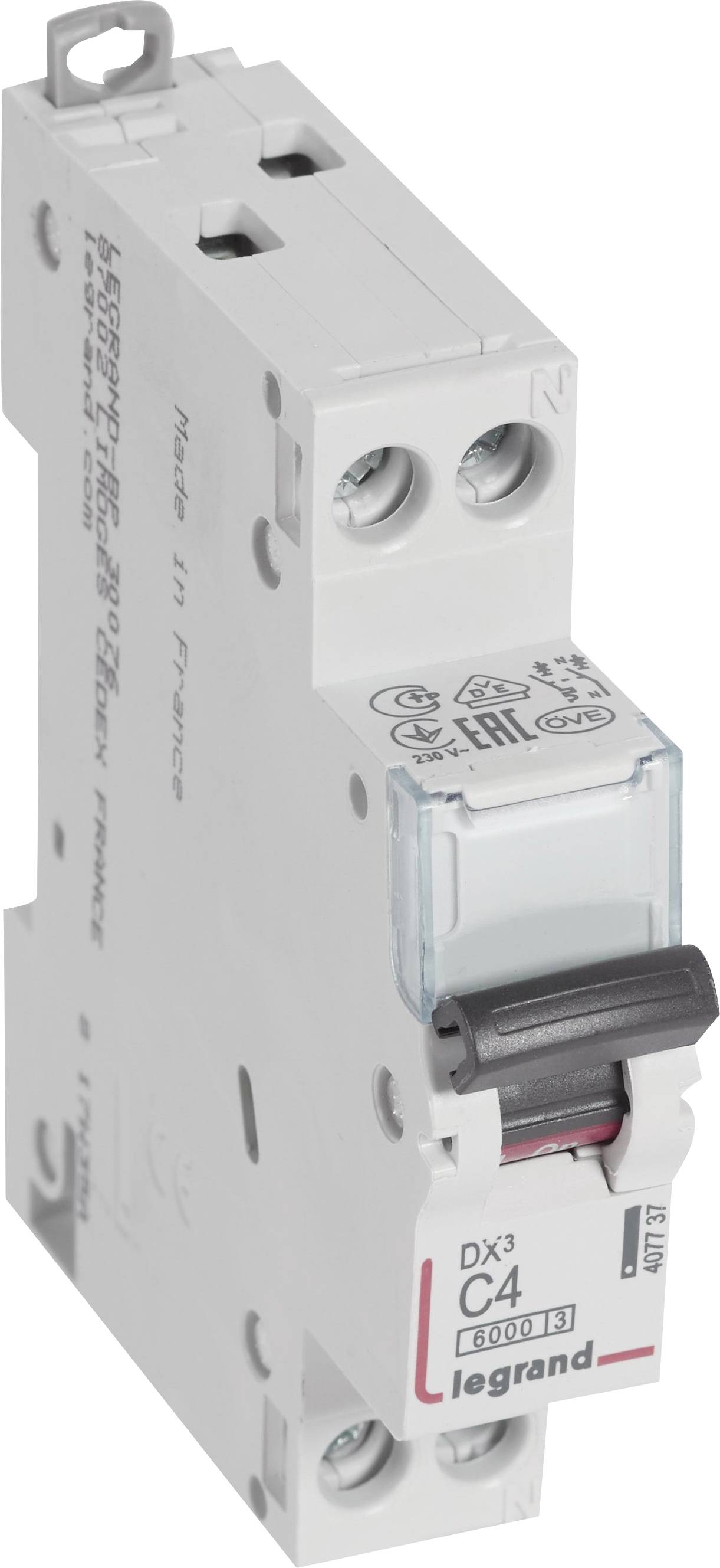 Legrand 407737 407737 Leitungsschutzschalter 4A 230 V/AC