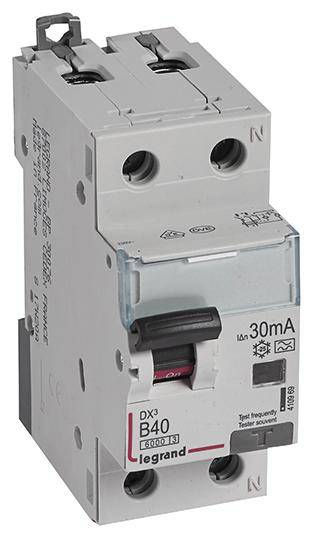 Legrand 410969 FI-Schutzschalter/Leitungsschutzschalter 40A 230 V/AC