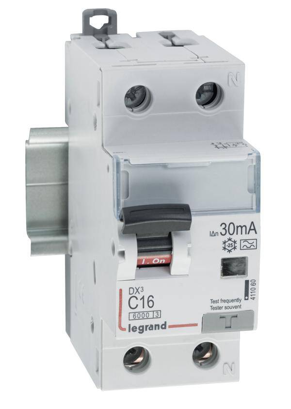 Legrand 411060 FI-Schutzschalter/Leitungsschutzschalter 13A 230 V/AC