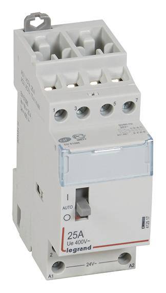 Legrand 412517 Installationsschütz 4 Schließer 24V 25A 1St.