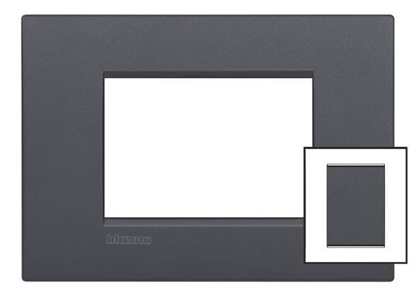 Legrand Rahmen Living&Light Anthrazit LNC4826AR 1St.