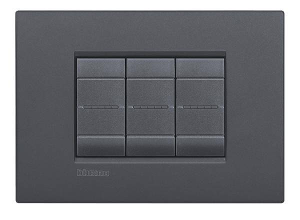 Legrand Rahmen Living&Light Anthrazit LNC4803AR 1St.