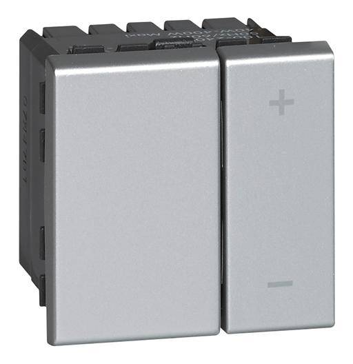 Legrand Dimmer Mosaic Aluminium 079207 1St.