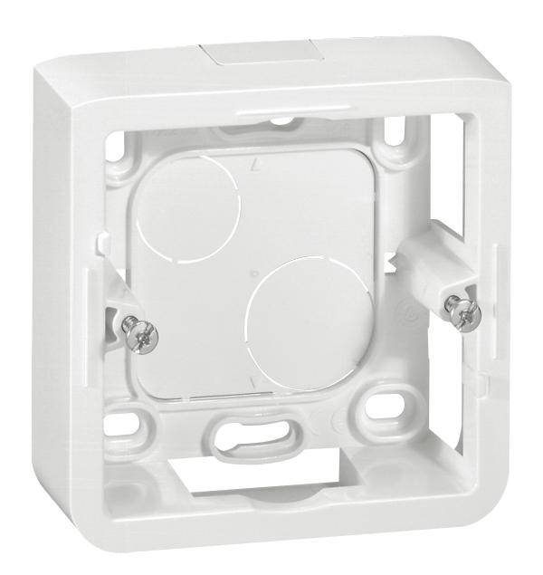 Legrand Aufputzgehäuse Mosaic Weiß 080281 1St.