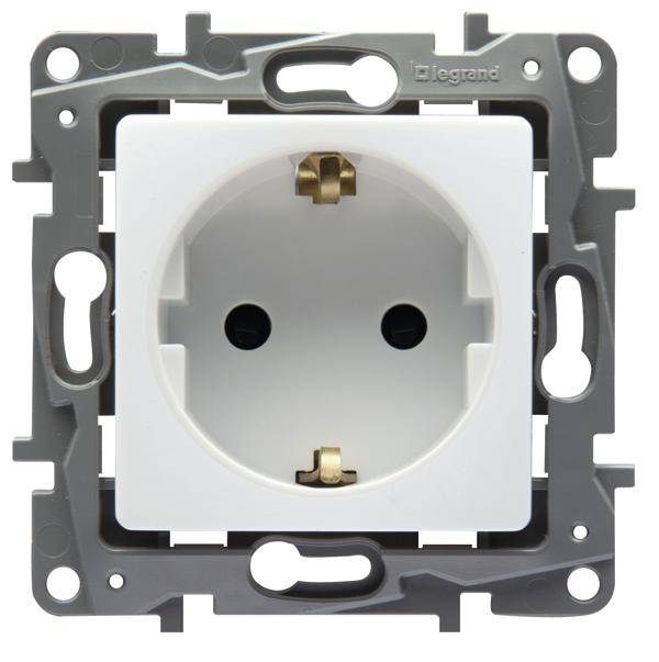Legrand Steckdose Niloe Weiß 664531 1St.