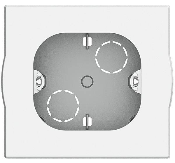 Legrand Gehäuse Living&Light Weiß 502BI 1St.