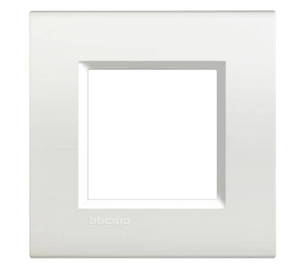 Legrand Rahmen Living&Light Weiß LNA4802BI 1St.