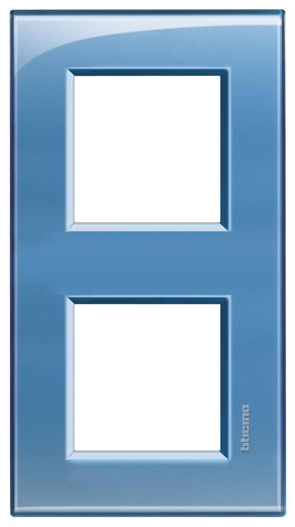 Legrand Rahmen Living&Light Blau LNA4802M2AD 1St.