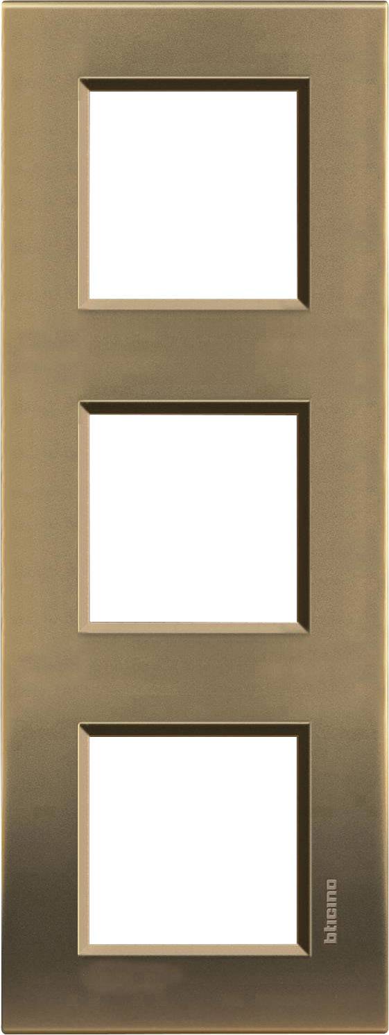 Legrand Rahmen Living&Light Bronze LNA4802M3BZ 1St.