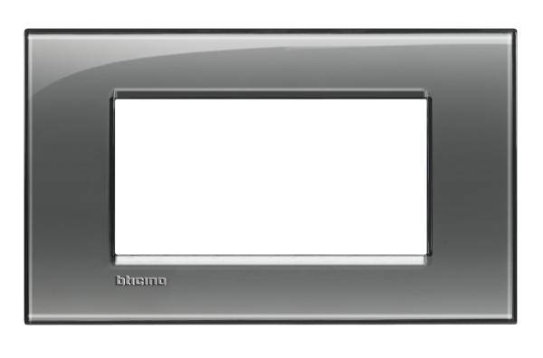 Legrand Rahmen Living&Light Grau LNA4804KF 1St.