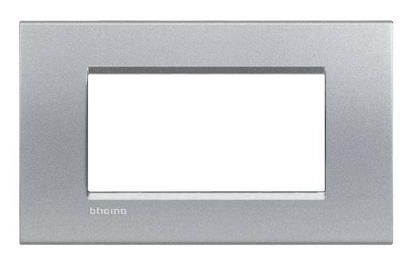 Legrand Rahmen Living&Light Aluminium LNA4804TE 1St.