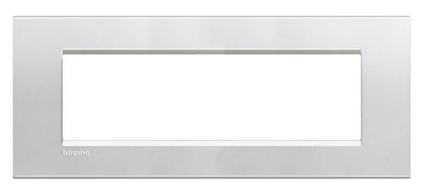 Legrand Rahmen Living&Light Silber LNA4807AG 1St.