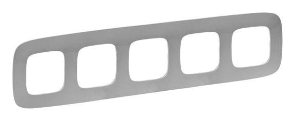 Legrand Rahmen Valena Life Allure Aluminium 754395 1St.