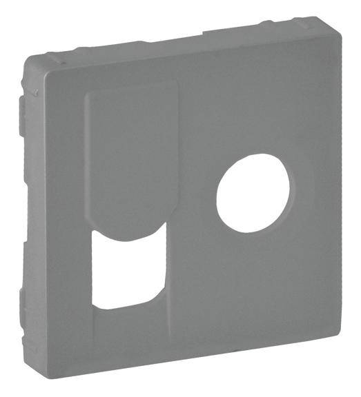 Legrand Abdeckung Valena Life Allure Aluminium 754832 1St.