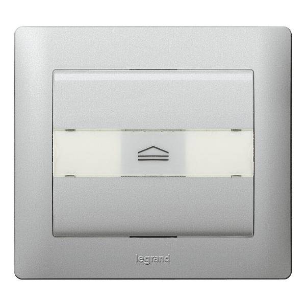 Legrand Abdeckung Galea / Pro21 Aluminium 771354 1St.