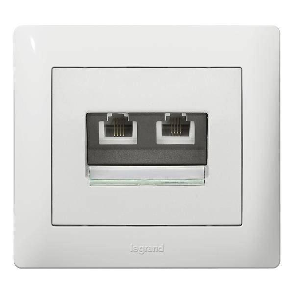 Legrand Abdeckung Galea / Pro21 Weiß 777075 1St.