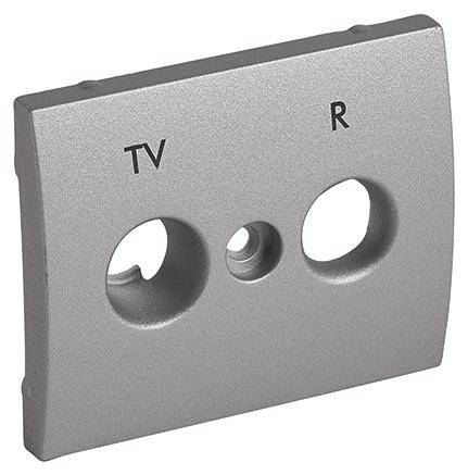 Legrand Abdeckung Galea / Pro21 Aluminium 771383 1St.