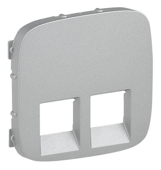 Legrand Abdeckung Valena Life Allure Aluminium 755427 1St.