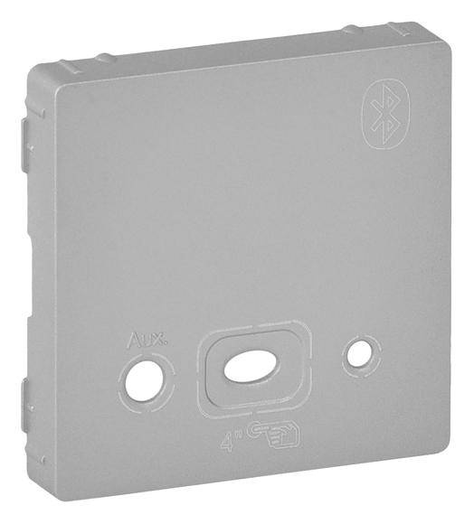 Legrand Abdeckung Valena Life Allure Aluminium 755432 1St.