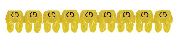 Legrand 038116 Kennzeichnungsclip Aufdruck G Außendurchmesser-Bereich 1 bis 2.30mm 038116