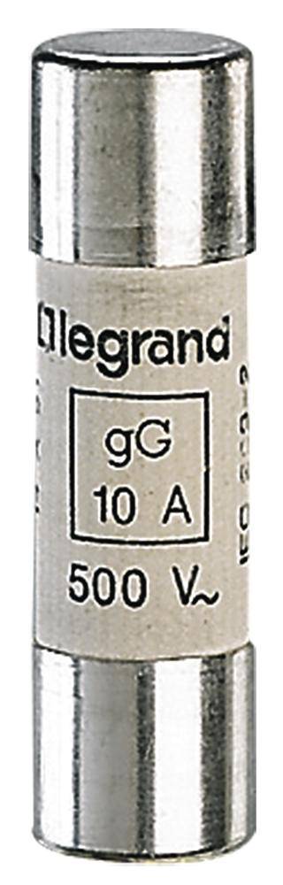 Legrand 014310 Zylindersicherung 8A 500 V/AC 10St.