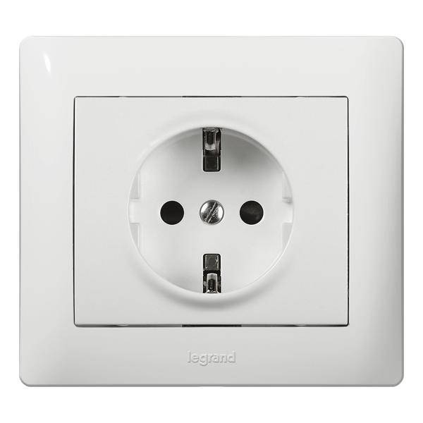 Legrand Steckdose Galea / Pro21 Weiß 771062 1St.