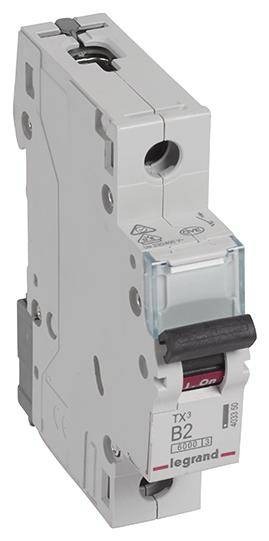 Legrand 403350 403350 Leitungsschutzschalter 2A 230 V/AC, 400 V/AC