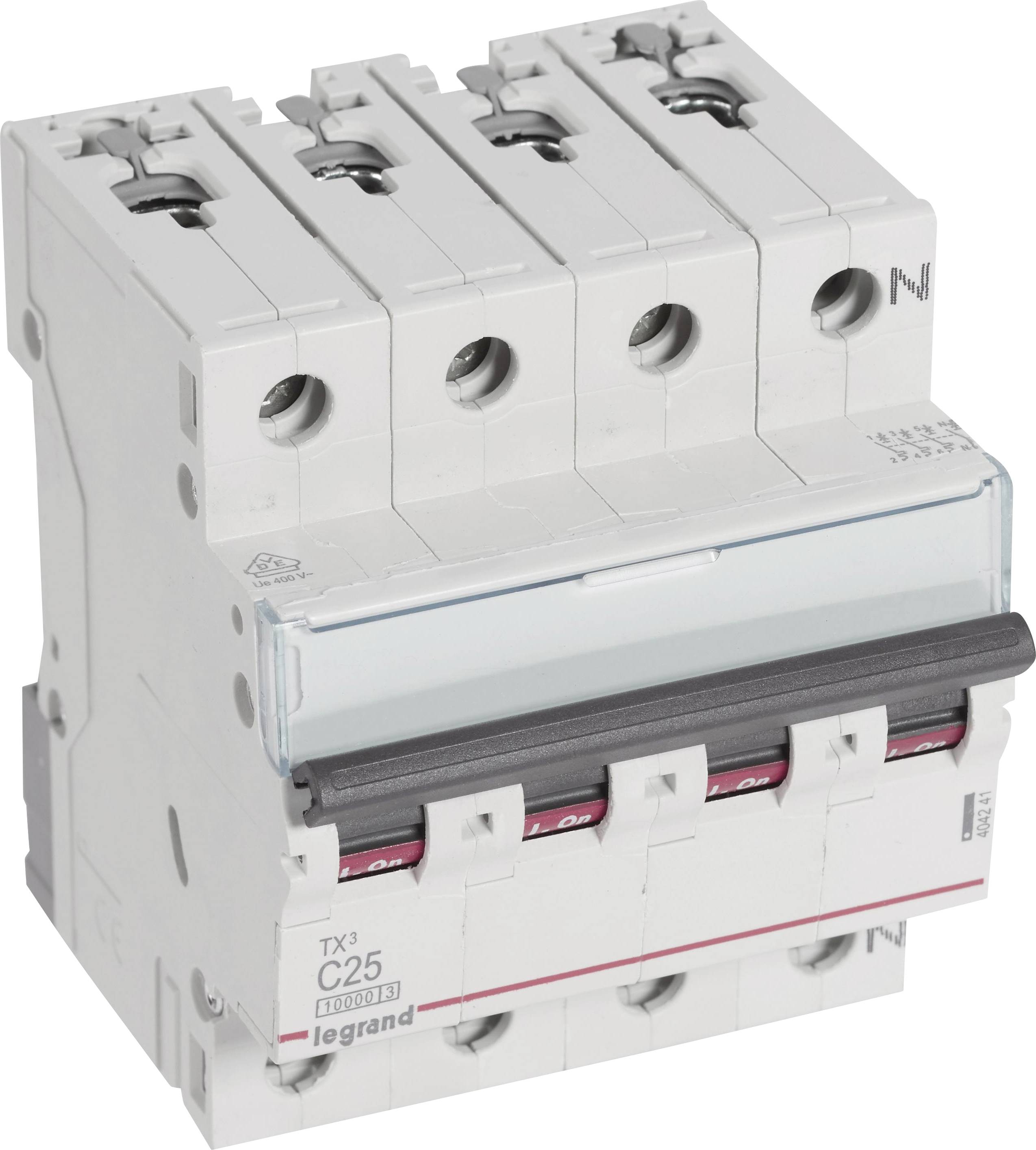 Legrand 404241 404241 Leitungsschutzschalter 25A 400 V/AC
