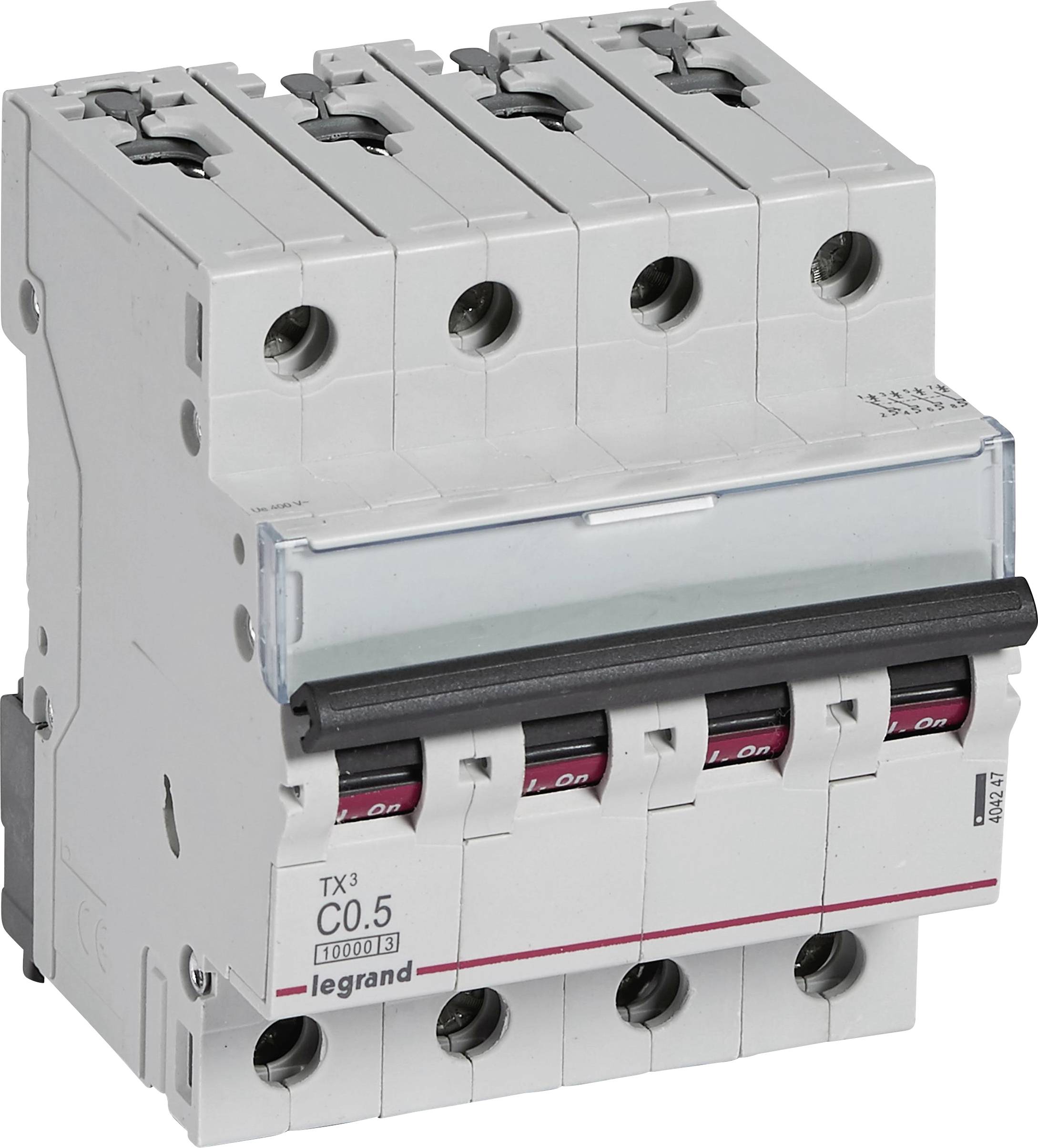 Legrand 404247 404247 Leitungsschutzschalter 0.5A 400 V/AC