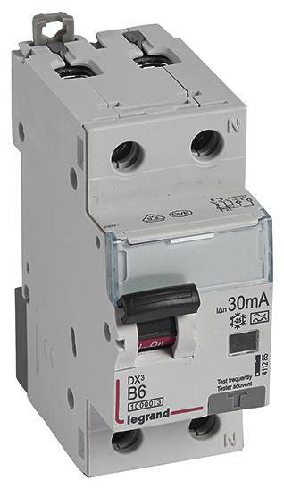Legrand 411285 FI-Schutzschalter/Leitungsschutzschalter 6A 230 V/AC