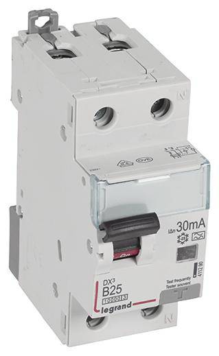 Legrand 411290 FI-Schutzschalter/Leitungsschutzschalter 25A 230 V/AC