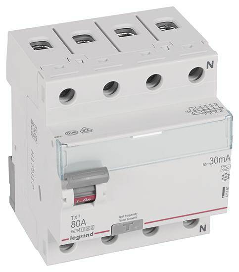 Legrand 411767 411767 FI-Schutzschalter A 80A 400V