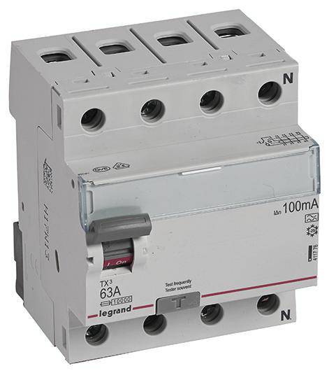 Legrand 411776 411776 FI-Schutzschalter A 63A 400V