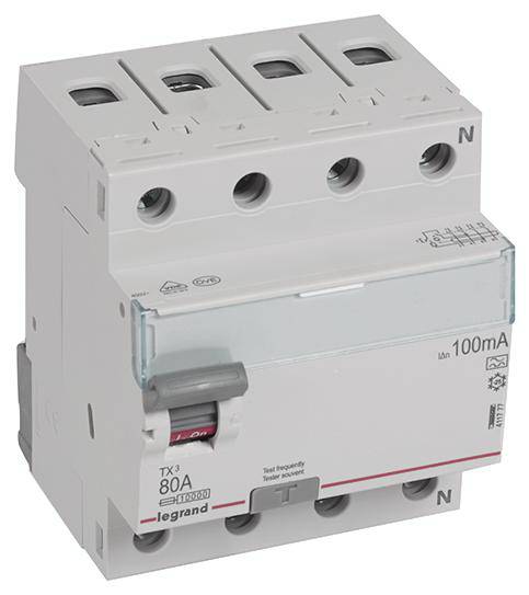 Legrand 411777 411777 FI-Schutzschalter A 80A 400V