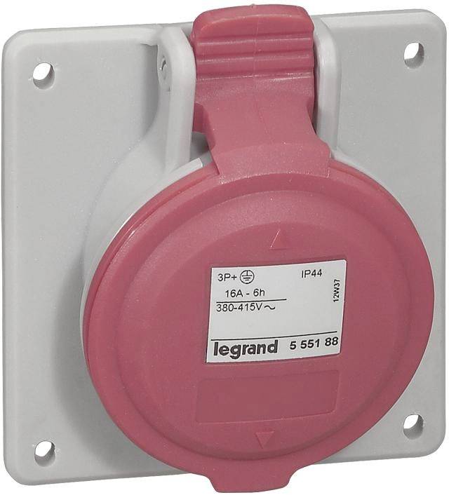 Legrand 555189 555189 CEE Anbaudose 16A 5polig 415 V/AC 1St.