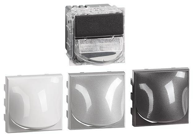 Legrand LED-Orientierungslicht Axolute Weiß, Aluminium, Anthrazit H4361 1St.