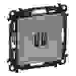Legrand USB-Steckdose Valena Life Allure Aluminium 753312