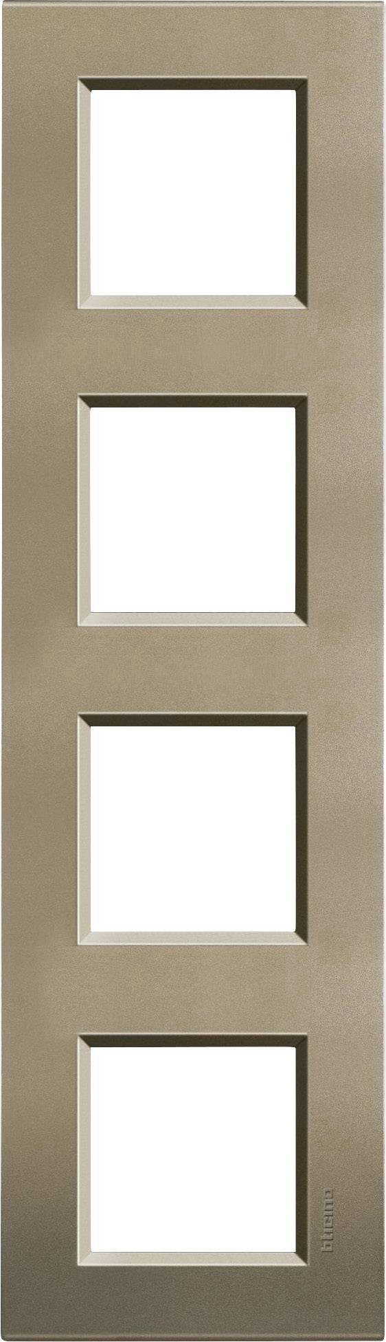 Legrand Rahmen Living&Light Bronze LNA4802M4SQ 1St.