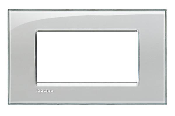 Legrand Rahmen Living&Light Grau LNA4804KG 1St.