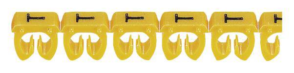 Legrand 038319 Kennzeichnungsclip Aufdruck T Außendurchmesser-Bereich 2 bis 3.20mm 038319