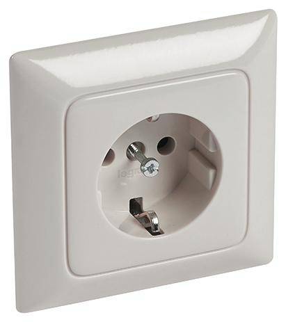 Legrand Steckdose Galea / Pro21 Creme-Weiß 776120 1St.