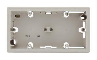 Legrand Aufputzgehäuse Galea / Pro21 Beige 776132 1St.